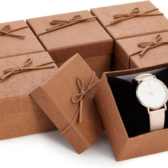 Other - 6 Pack Small Gift Boxes Velvet Pillow 3.5 x 3.5 in